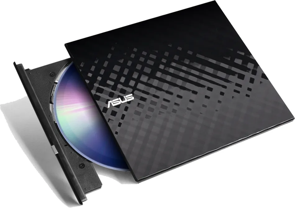 Graveur DVD externe slim Asus SDRW-08D2S-U Lite (Noir)