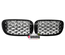CALANDRES SPORT LUXE STYLE DIAMANT NOIR CHROME BMW SERIE 7 BERLINE G11 ET G12 (05130)