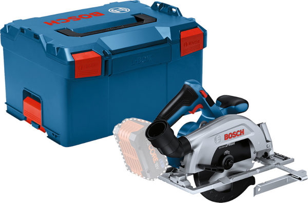 Scie circulaire 18V GKS 18V-57-2 (sans batterie ni chargeur) en coffret L-BOXX - BOSCH - 06016C1201