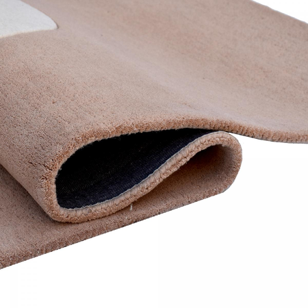 Tapis salon tufté main en laine ARCILLA Care&Fair