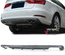 DIFFUSEUR SPORT LOOK S3 DOUBLES SORTIES DUPLEX AUDI A3 8V BERLINE ET CAB PH1 (05432)
