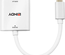 Câble Adaptateur Lindy USB type C vers HDMI 15cm (Blanc)