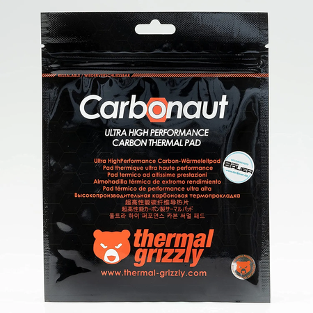 Pad Thermique Thermal Grizzly Carbonaut 25x25x0,2mm (Gris)