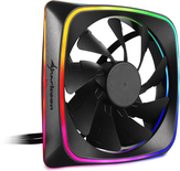 Ventilateur de boitier Sharkoon RGB Shark Lights RGB - 12cm (Noir)