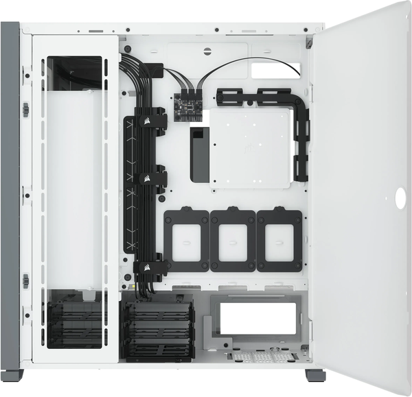 Boitier Grand Tour E-ATX Corsair 7000D Airflow avec panneaux vitrés (Blanc)