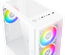 Boitier Moyen Tour ATX Xigmatek Phantom RGB avec panneaux vitrés (Blanc)