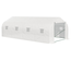 Serre tunnel de jardin dim. 5,93L x 3l x 2H m acier galvanisé bâche PE haute densité blanc