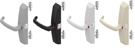 Crémone DUALIS 7220 encastre laquée blanche RAL9010 - LA CROISEE DS - DS7220-036