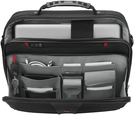 Sacoche Ordinateur Portable Wenger Legacy Slimcase 16"max (Noir)