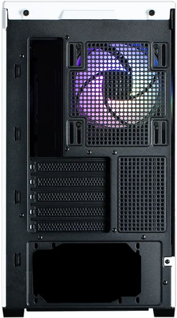 Boitier Mini Tour Micro ATX Zalman P30 RGB avec panneaux vitrés (Noir/Blanc)