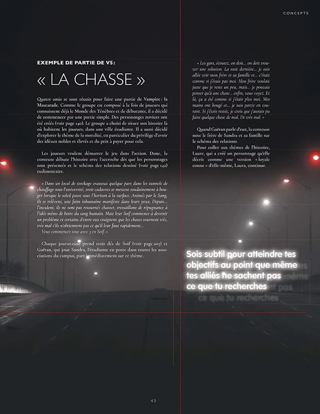 Jeu de Rôle : Vampire la Mascarade - Livre V5