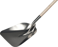 Pelle à neige en aluminium avec manche en bois 130cm - MERMIER - 575133