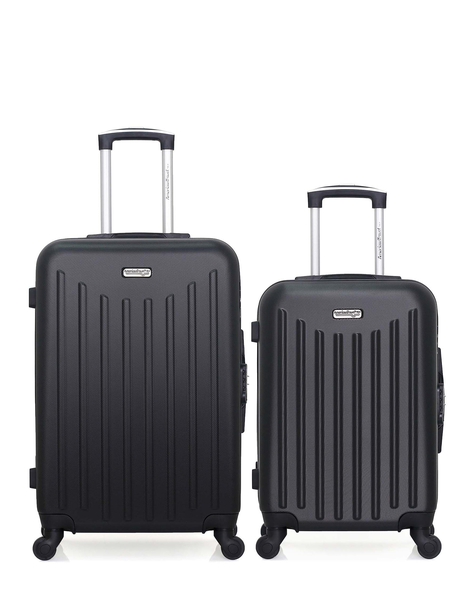 AMERICAN TRAVEL - Lot de 2 - Valise weekend et valise cabine BROOKLYN