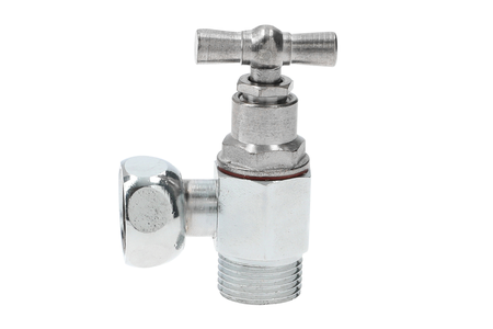 Robinet de chasse équerre 3/8'' tête à potence chromé - GARIS - B01-RWC-12C