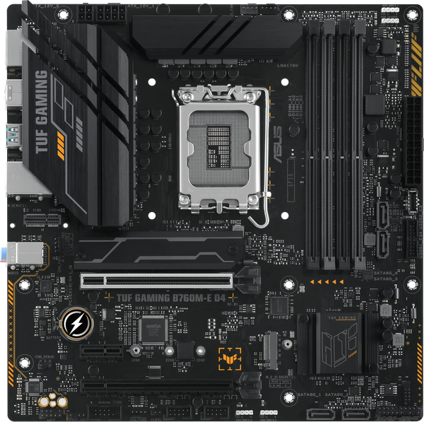 Carte Mère Asus Tuf Gaming B760M-E Gaming DDR4 (Intel LGA 1700) Micro ATX