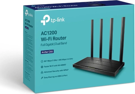 Routeur WiFi TP-Link Archer C6U (AC1200)