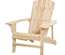 Fauteuil de jardin Adirondack bois massif sapin