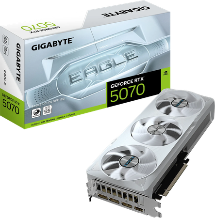 Carte Graphique Gigabyte GeForce RTX 5070 Eagle OC Ice SFF