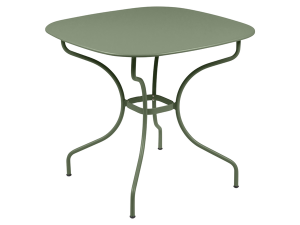 Table de jardin en métal Carronde Opera+ 82 x 82 cm Cactus - Fermob
