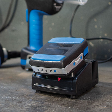 Riveteuse 18V 2,4-5mm+ 2 batteries 2Ah + chargeur + coffret - SCELL IT - E-5-2XBAT