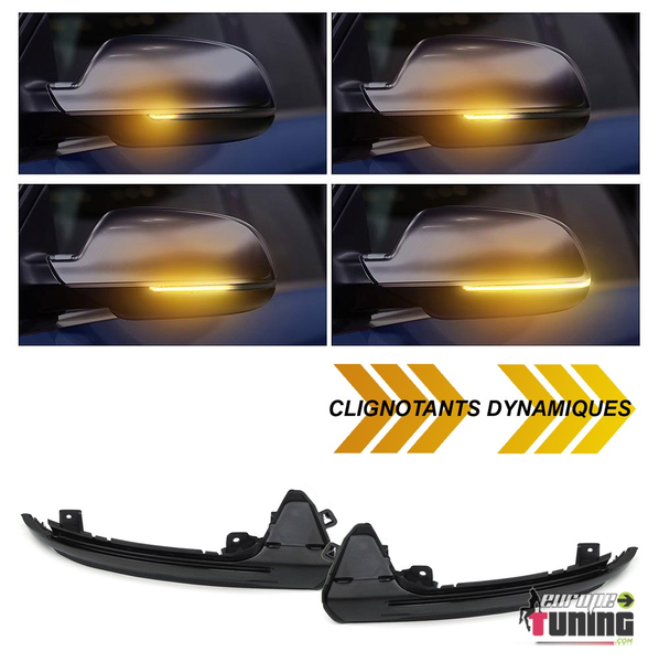 CLIGNOTANTS RETROVISEURS SEQUENTIELS LEDS DYNAMIQUES AUDI A6 4G C7 (04877)