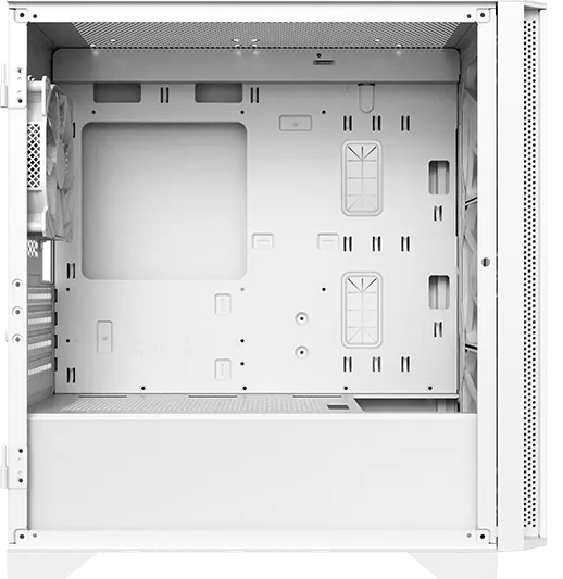 Boitier Mini Tour Micro ATX Montech Air 100 RGB avec panneaux vitrés (Blanc)