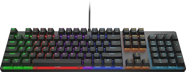 Clavier Gamer mécanique (Red Switch) Cougar Ultimus Ex RGB (Noir)