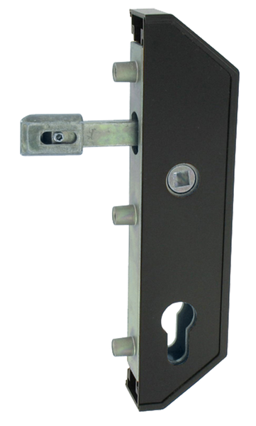 Serrure en retrait GJ pour cadre 30x30mm finition noir - TIRARD - GJ792301