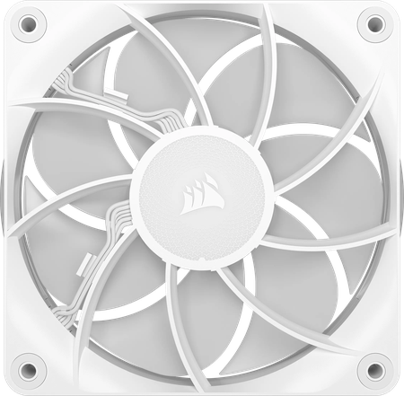 Ventilateur de boitier Corsair iCue Link RX Max RGB - 12cm (Blanc)