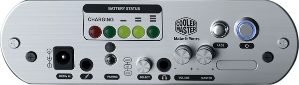 Fauteuil Cooler Master Synk X Cross Platform Immersive Haptic (Noir)