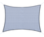 Voile d'ombrage rectangulaire 4L x 3l m
