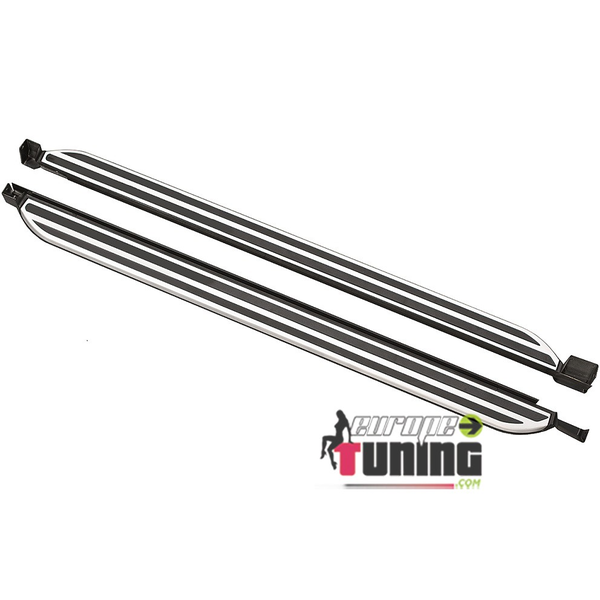 MARCHES PIEDS EN ALUMINIUM BROSSE VOLKSWAGEN VW TIGUAN II (2016- ) (05029)