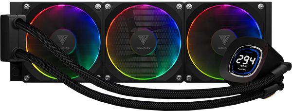 Kit Watercooling AIO Gamdias Chione M4 RGB - 360mm (Noir)