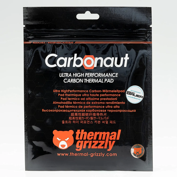 Pad Thermique Thermal Grizzly Carbonaut 25x25x0,2mm (Gris)