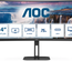 Ecran incurvé 34" AOC V5 CU34V5C UWQHD 100Hz (Noir)