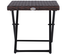 Table basse pliable de jardin résine tressée