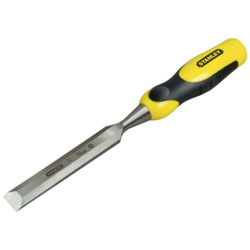 Ciseau à bois manche bi-matière 18 x 141mm longueur totale 320mm - STANLEY - 0-16-877