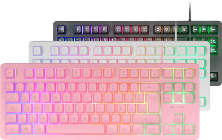 Clavier Gamer Mars Gaming MK023 RGB (Noir)