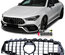 CALANDRE PANAMERICANA LIGNE AMG GT NOIR CHROME MERCEDES CLA W118 C118 X118 2019- (05569)