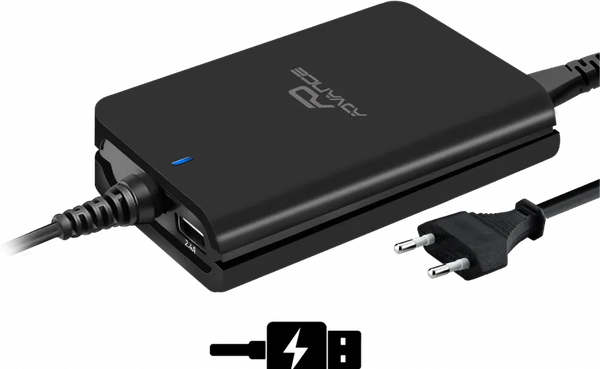 Chargeur universel Advance PowerUp compatible Asus 90W - 3 embouts