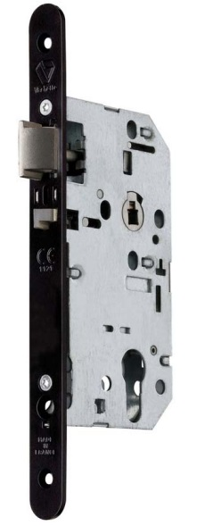 Coffre D456 urgence axe 50mm têtière 20mm bout rond noir - VACHETTE - 14494000