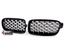 CALANDRES SPORT LUXE STYLE DIAMANT NOIR ET CHROME POUR BMW SERIE 3 F30 ET F31 (04937)