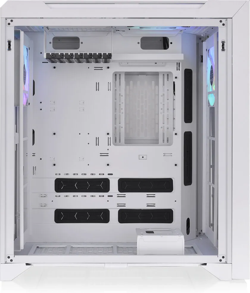 Boitier Moyen Tour E-ATX Thermaltake Centralized Thermal Efficiency C700 TG RGB avec panneaux vitrés (Blanc)