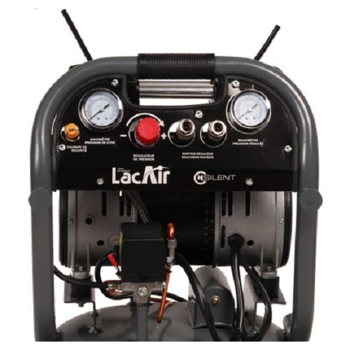 Compresseur 1100W Silent 12/40 V SH 12m3/h 40l - LACME - 461930