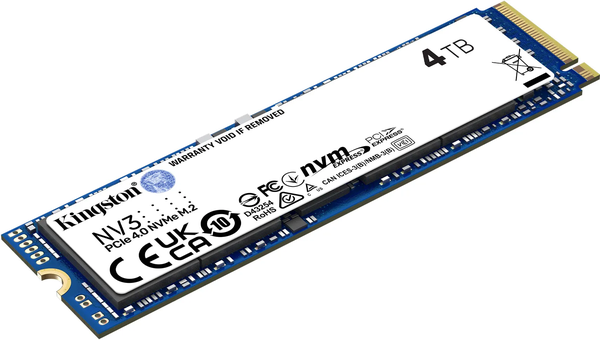 Disque SSD Kingston NV3 4To - NVMe M.2 Type 2280