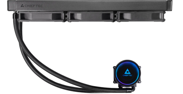 Kit Watercooling AIO Chieftec Iceberg Dark RGB - 360mm (Noir)