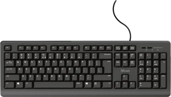 Clavier filaire Trust TK-150 (Noir)