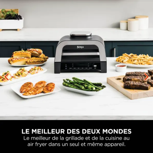 Grill et friteuse sans huile Ninja MAX 6-en-1 DG551EU