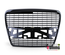 GRILLE CALANDRE SPORT NOIR BRILLANT LOOK S-LIGNE AUDI A6 C6 2004-2008 (05327)
