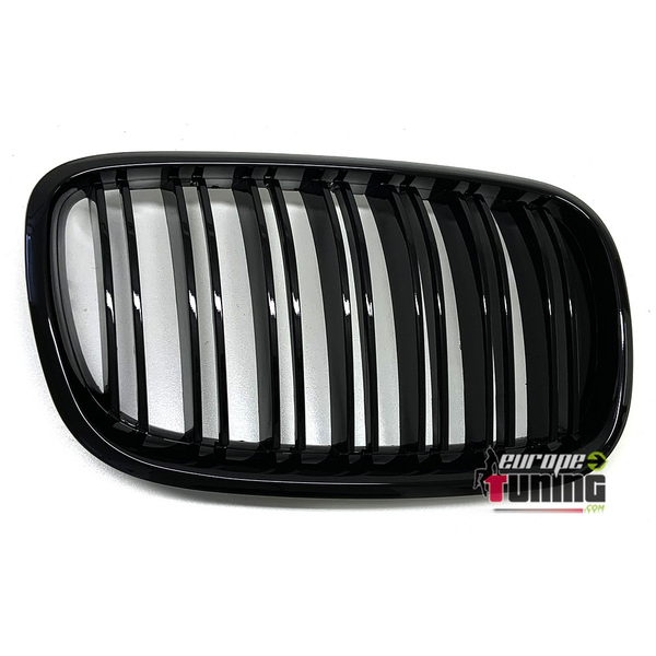 GRILLES CALANDRES SPORT NOIRES DOUBLE AILETTES BMW X5 E70 & X6 E71 (04788)